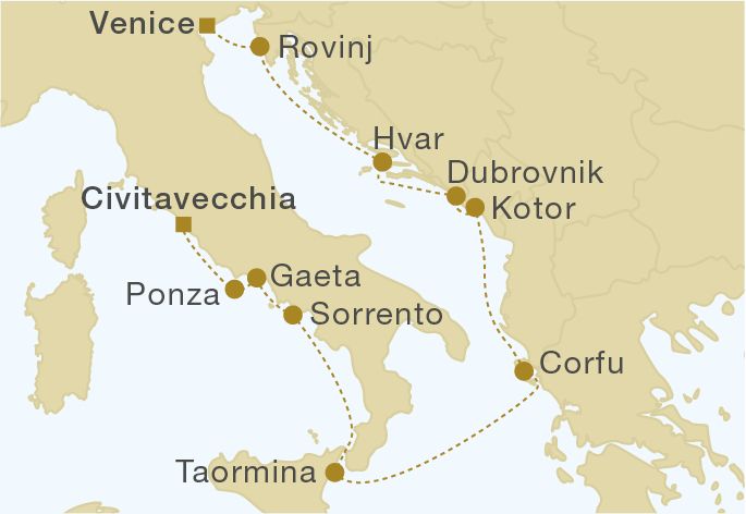 Italy, Montenegro & Croatia 11 Nights